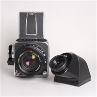 Used Hasselblad 500C/M + CF 80mm f2.8 Lens + A12 Film Back + Prism View Finder
