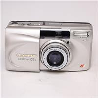 Used Olympus Superzoom 105G 35mm Film Camera - Gold