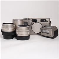 Used Contax G2 With 90mm, 28mm, 45mm T* Lenses & Flash
