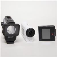 Used Sony FDR-X300R Action Camera + AKA-FGP1 finger grip