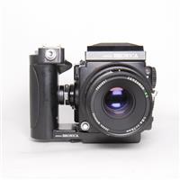 Used Bronica Zenza ETRS with 75mm 2.8 Lens and 2 Finders