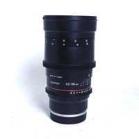 Used Samyang VDSLR 135mm lens T2.2 for Sony E-mount