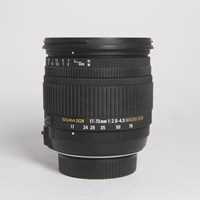 Used Sigma 17-70mm f/2.8-4.5 DC Macro HSM Lens Nikon F