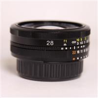 Used Voigltander 28mm f/2.8 Color Skopar SL-Il N Lens