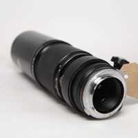 Used Olympus OM-System 400mm f6.3 AUTO-T OM film lens.