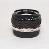 Used Olympus 50mm f1.8 OM Auto-S Film lens