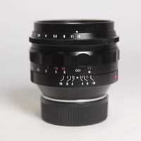 Used Lenses-Voigtlander Nokton 50mm F1.1 M mount