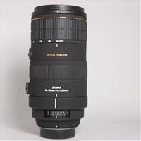 Used Lenses Sigma 80-400mm F4.5-5.6 APO D F Mount