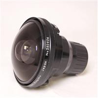 Used Nikon 7.5mm f/5.6 Fisheye Lens with Optical Finder