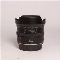 Used Lenses Canon Fisheye 15mm F/2.8 EF Mount