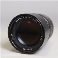 Used Lenses Leica Summicron 90mm F2 M Mount