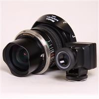 Mamiya N 50mm f4.5 L Lens w/ Finder Hood For 7 7II