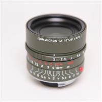 Used Leica Summicron-M 28mm f/2 ASPH Safari Edition