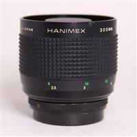 Used Hanimex 300mm F5.6 Mirror R Mount Film Lens
