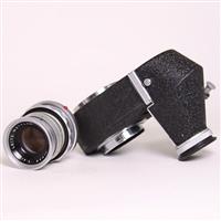 Used Leitz Visoflex 6 & OTXBO 16460 Viewfinder + Elmar-M 90mm f/4