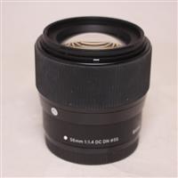 Used Sigma 56mm f1.4 AF DC DN Contemporary Canon EF-M Fit Lens