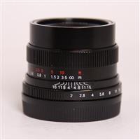 Used 7Artisans 35mm f/2 DJ-Optical Lens for Sony E
