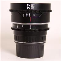 Used Laowa Nanomorph 27mm T/2.8 Super 35 1.5X Anamorphic PL mount + EF Mount