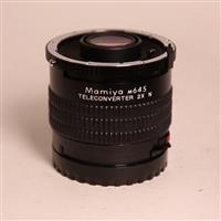 Used Mamiya m645 teleconverter 2X N