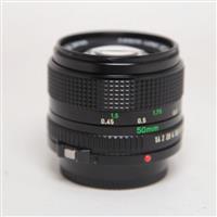 Used Canon FD 50mm f1.4