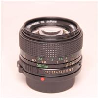 Used Canon 50mm F/1.4 FD