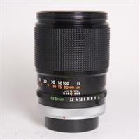 Used Canon FD 135mm F2.5 Lens + Vivitar Teleconverter