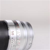 Used Leica Summicron 50mm f/2 V Silver Chrome (11816)