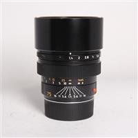 Used Leica 75mm f1.4 Summilux M 11810 Lens