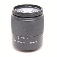 Used Sony DT 18-70mm f/3.5-5.6 Macro Lens