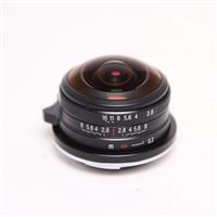 Used Laowa 4mm f/2.8 Circular Fisheye - MFT
