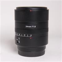 Used 7 Artisans 24mm F1.8 E Mount Lens
