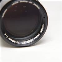 Used Canon 70-210mm F/4 FD zoom lens