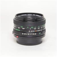 Used Canon 50mm F1.8 FD lens
