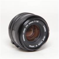 Used Canon 50mm F1.8 FD lens