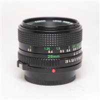 Used Canon 28mm F2.8 FD Mount