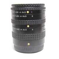 Used Pentax 645 Auto Extension Tube-A Set