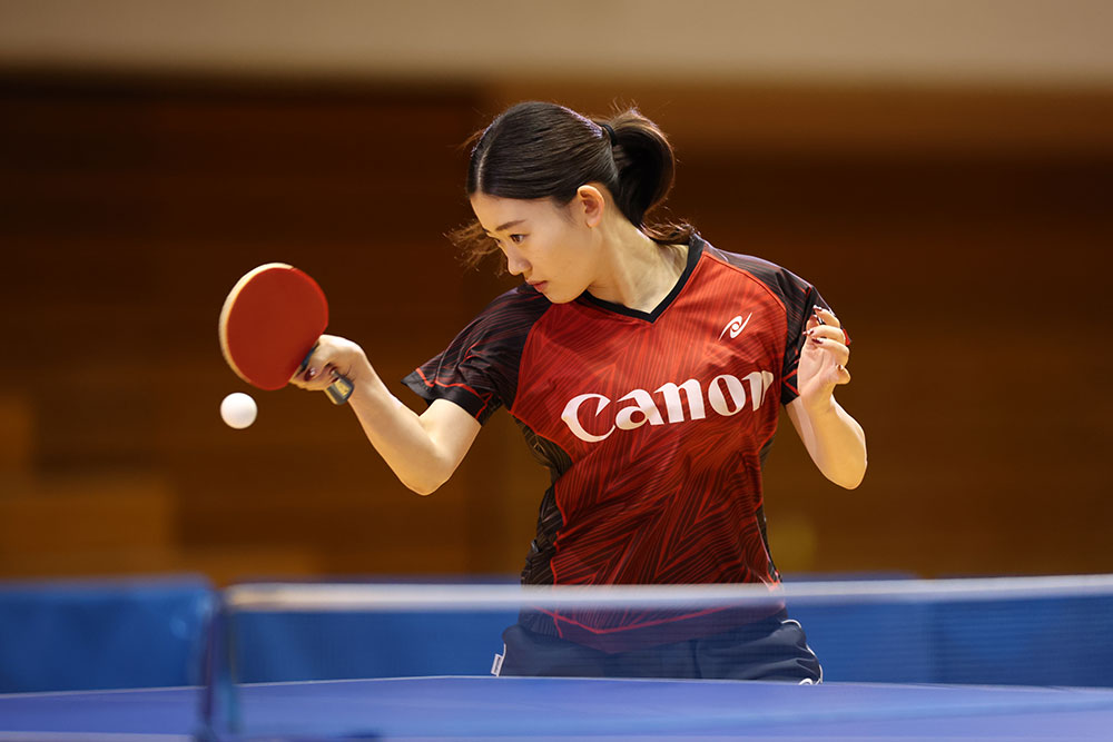 Sample 04 indoor  table tennis @300mm with the R3
