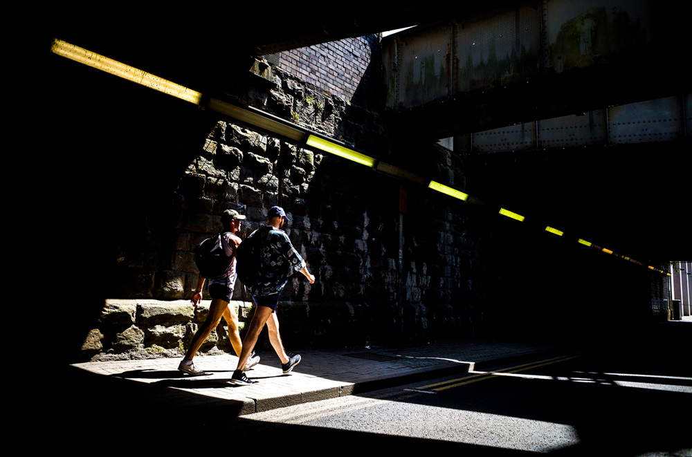 Tunnel scene