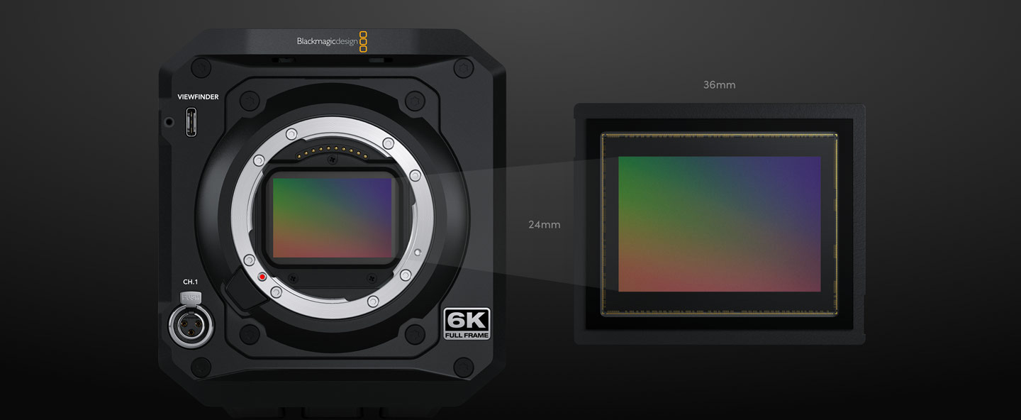 Blackmagic PYXIS 6K Cinema Camera L mount | Park Cameras