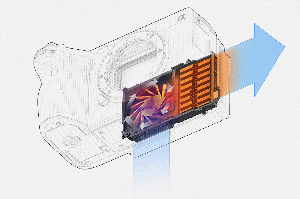 sony-fx3-illustration-active-fan-cooling-system sony-fx3-illustration-active-fan-cooling-system
