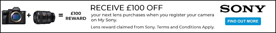 sony lens reward